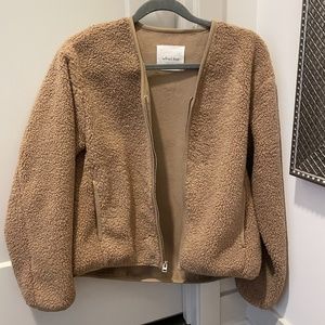 Aritzia Wildfree Free - Sherpa Zip Up Jacket